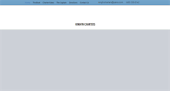 Desktop Screenshot of kingfincharters.com