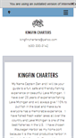 Mobile Screenshot of kingfincharters.com